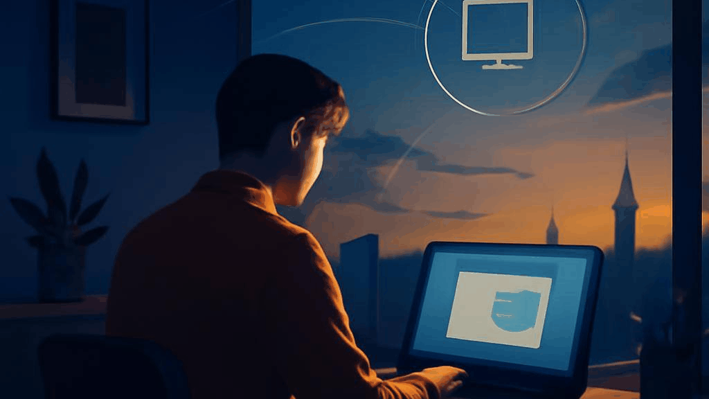 Infographic showing trends and future directions of remote access software for work support