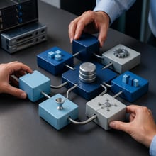 Infographic from SAS software titled 'At a glance: what does matter in data science,' outlining key concepts and skills.